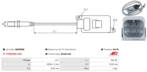 Sonde NOX NOX9500