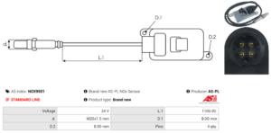 Sonde NOX NOX9501