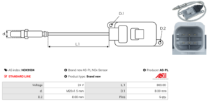 Sonde NOX NOX9504