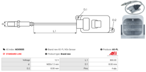 Sonde NOX NOX9505