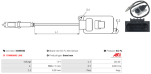Sonde NOX NOX9506