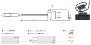 Sonde NOX NOX9507