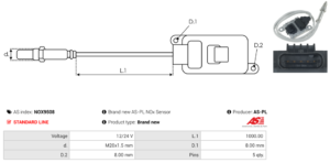 Sonde NOX NOX9508