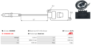 Sonde NOX NOX9509