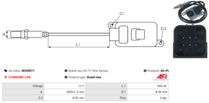 Sonde NOX NOX9511