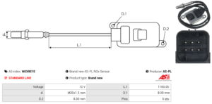 Sonde NOX NOX9515