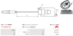 Sonde NOX NOX9517