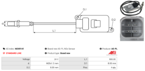 Sonde NOX NOX9141