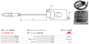Sonde NOX NOX9142