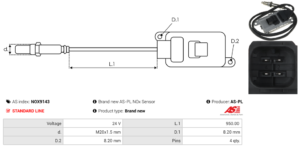 Sonde NOX NOX9143