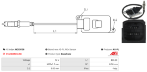 Sonde NOX NOX9138