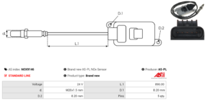 Sonde NOX NOX9146