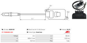 Sonde NOX NOX9149