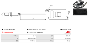 Sonde NOX NOX9150
