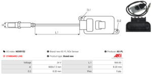 Sonde NOX NOX9152