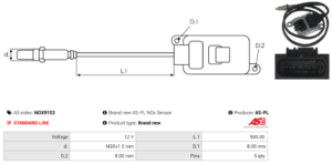Sonde NOX NOX9153
