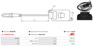 Sonde NOX NOX9155