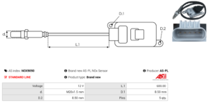 Sonde NOX NOX9090
