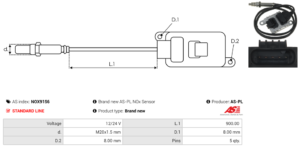 Sonde NOX NOX9156
