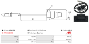 Sonde NOX NOX9158