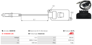 Sonde NOX NOX9159