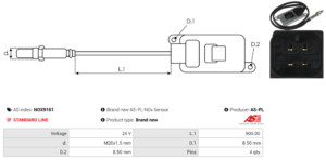 Sonde NOX NOX9161