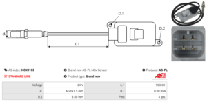 Sonde NOX NOX9163