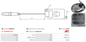 Sonde NOX NOX9164