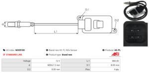 Sonde NOX NOX9165