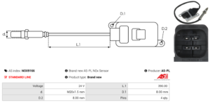 Sonde NOX NOX9166