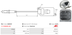Sonde NOX NOX9167
