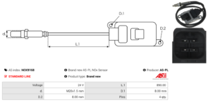 Sonde NOX NOX9168