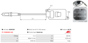 Sonde NOX NOX9169