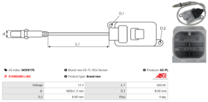 Sonde NOX NOX9170