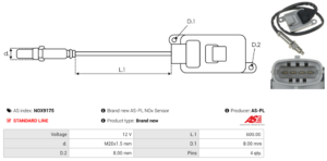 Sonde NOX NOX9175