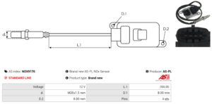 Sonde NOX NOX9176