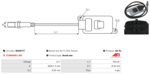Sonde NOX NOX9177