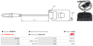 Sonde NOX NOX9179