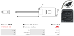 Sonde NOX NOX9180