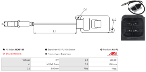 Sonde NOX NOX9181