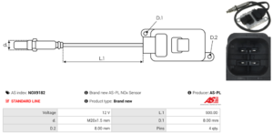 Sonde NOX NOX9182