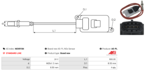 Sonde NOX NOX9184