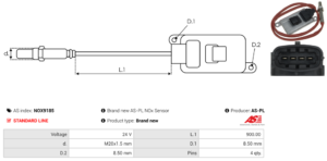 Sonde NOX NOX9185