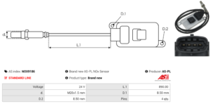 Sonde NOX NOX9186