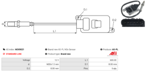 Sonde NOX NOX9521