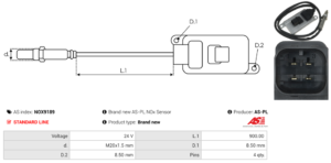 Sonde NOX NOX9189