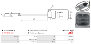 Sonde NOX NOX9190