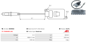 Sonde NOX NOX9522