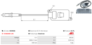 Sonde NOX NOX9526