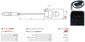 Sonde NOX NOX9091